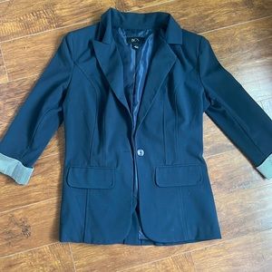 Macy’s blazer navy color